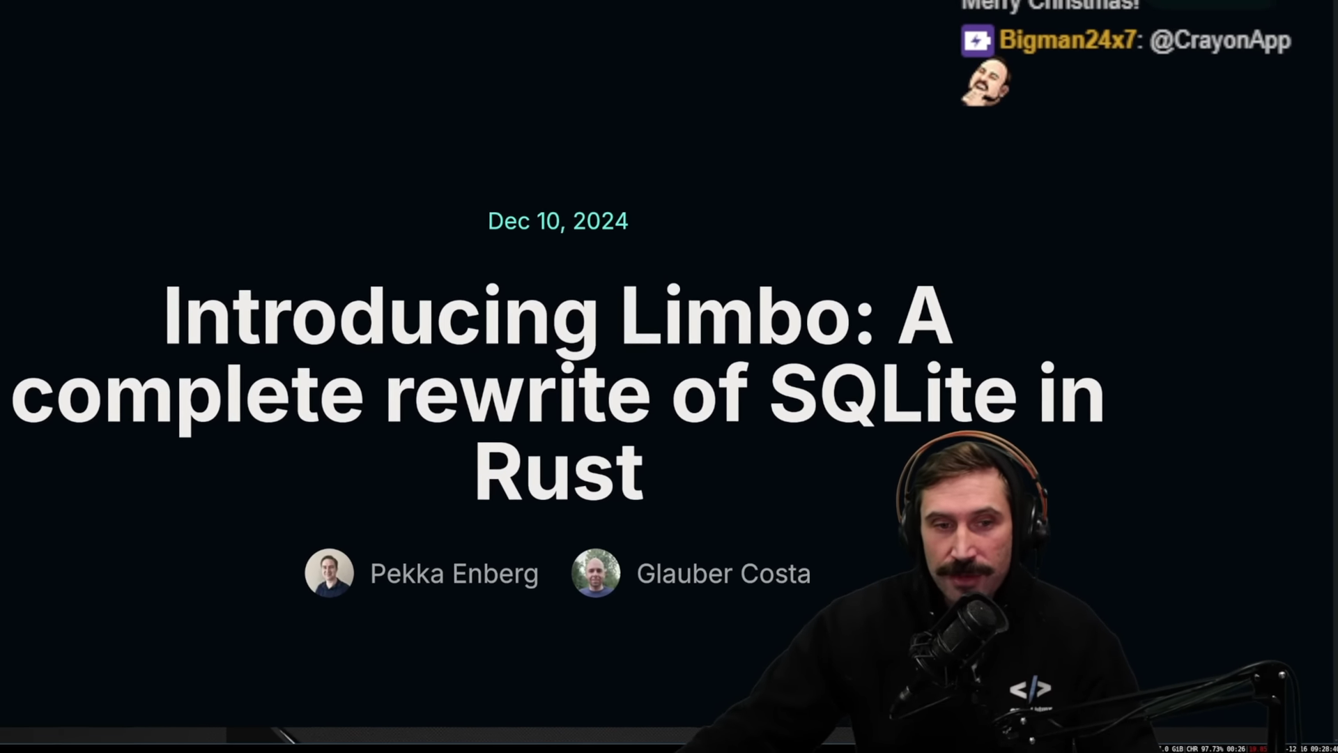 The SQLite Rewrite In Rust