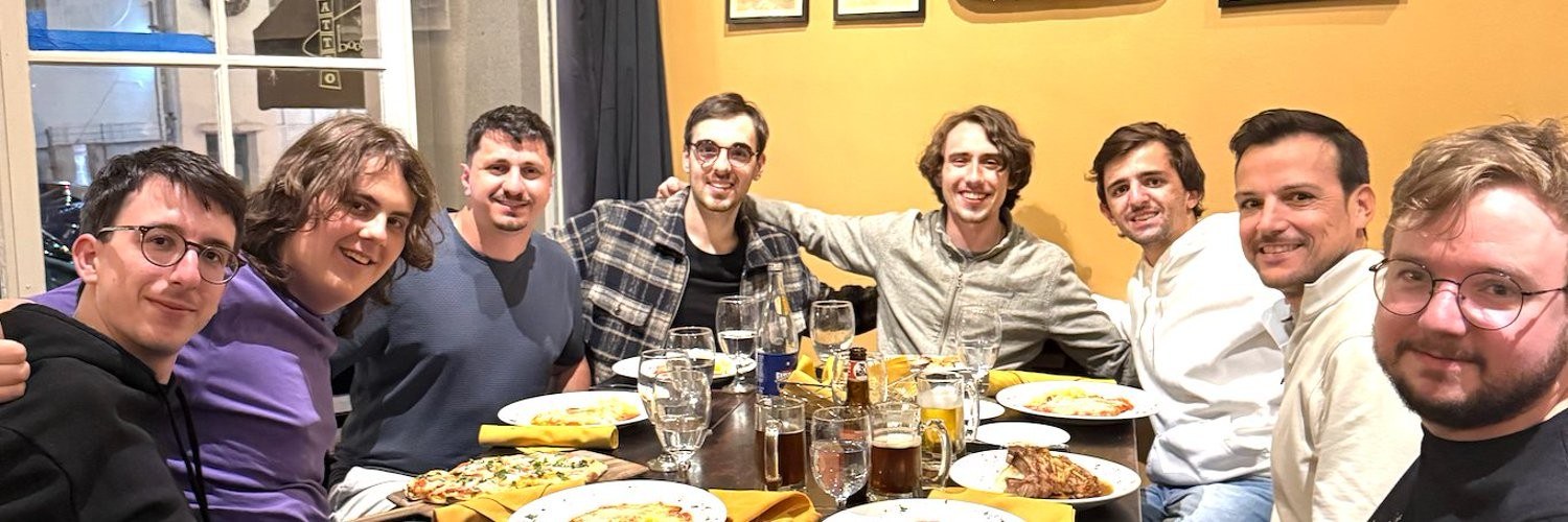 The Firecrawl team at dinner