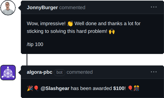Tip contributor