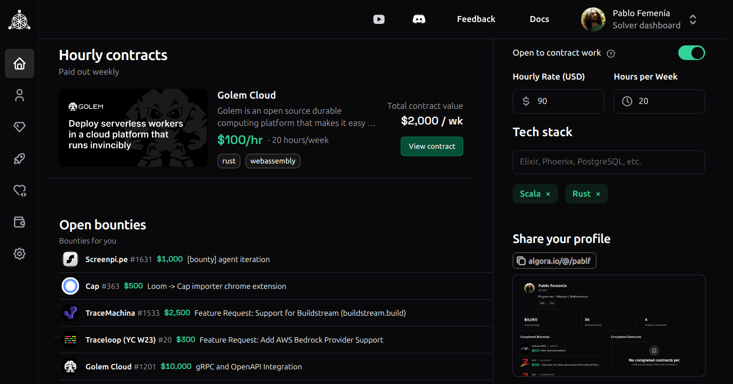 User Dashboard