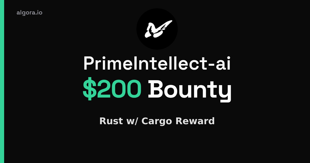 Rust w/ Cargo Reward