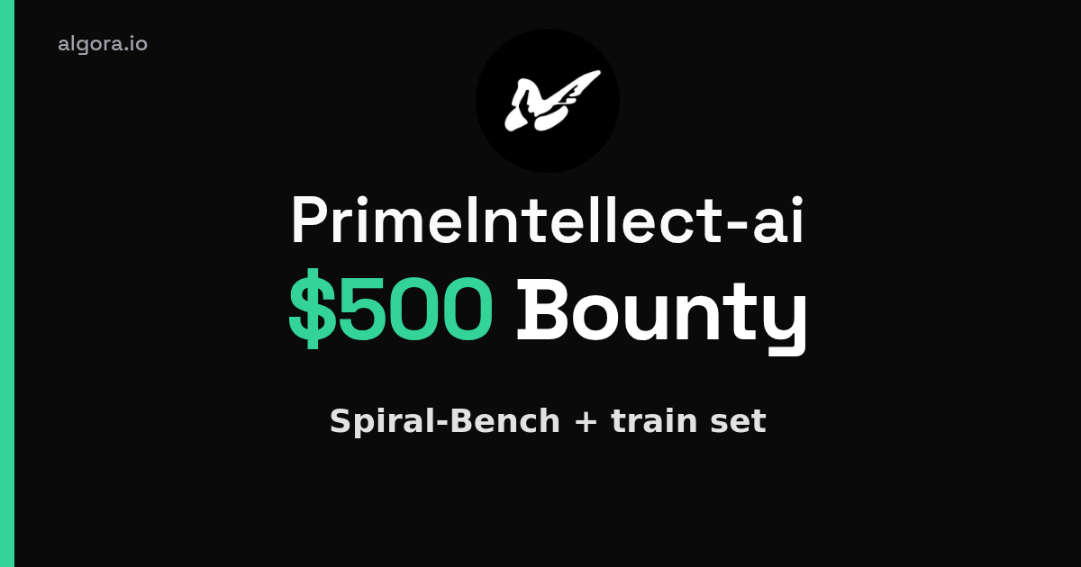 Spiral-Bench + train set
